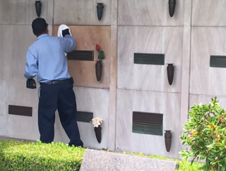 Screenshot: The ‘Secret’ Hidden Celebrity Cemetery (YouTube)